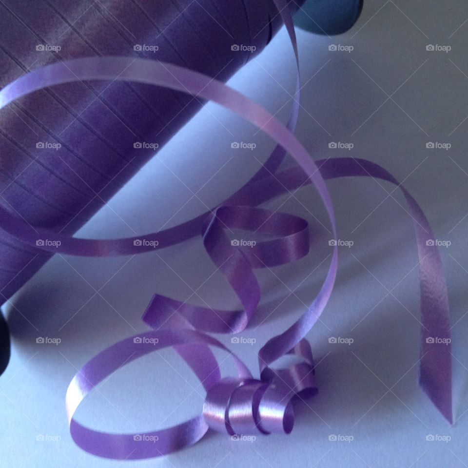 Purple ribbon 