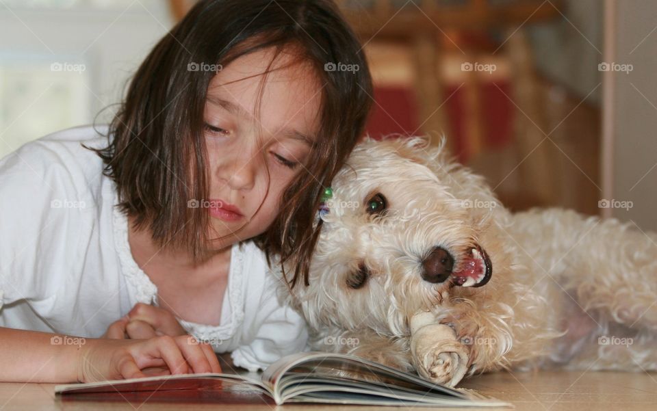 Reading with my Pet