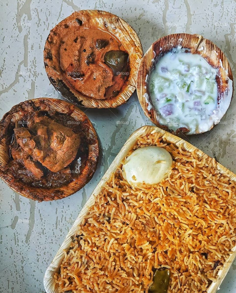 Non-vegetarian indian food