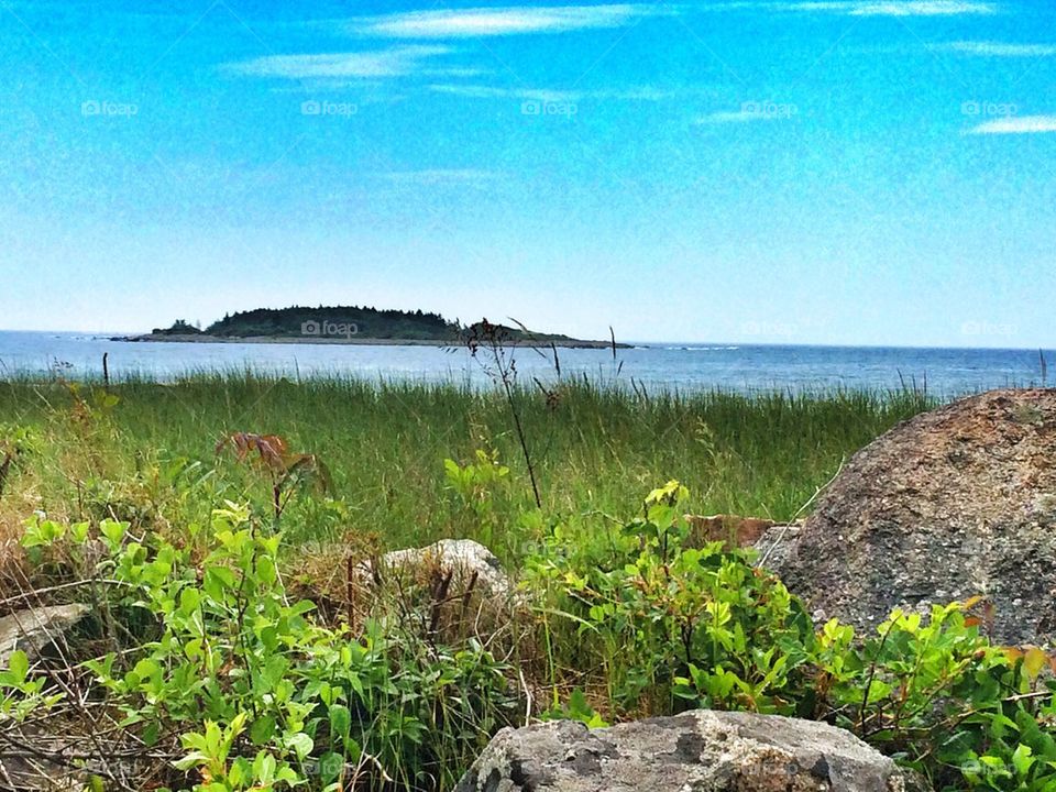 Goose rocks beach, maine