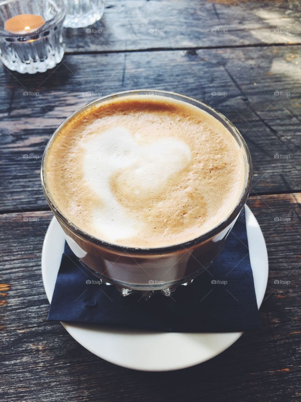 Coffee. Rustic coffee