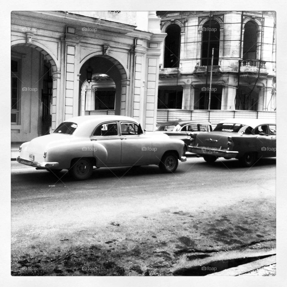Cars in Havana in 2013