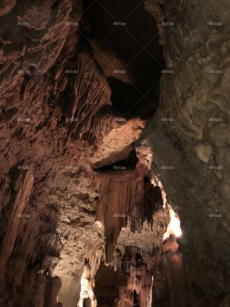 Cool caves at natural bridge caverns in San Antonio, texas. 