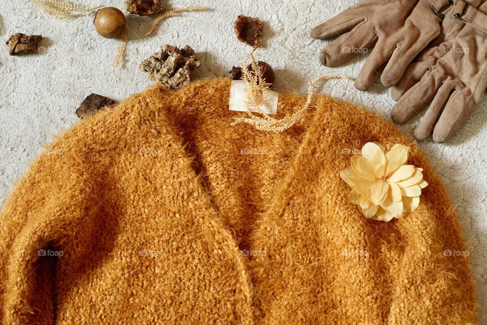 knitting coat