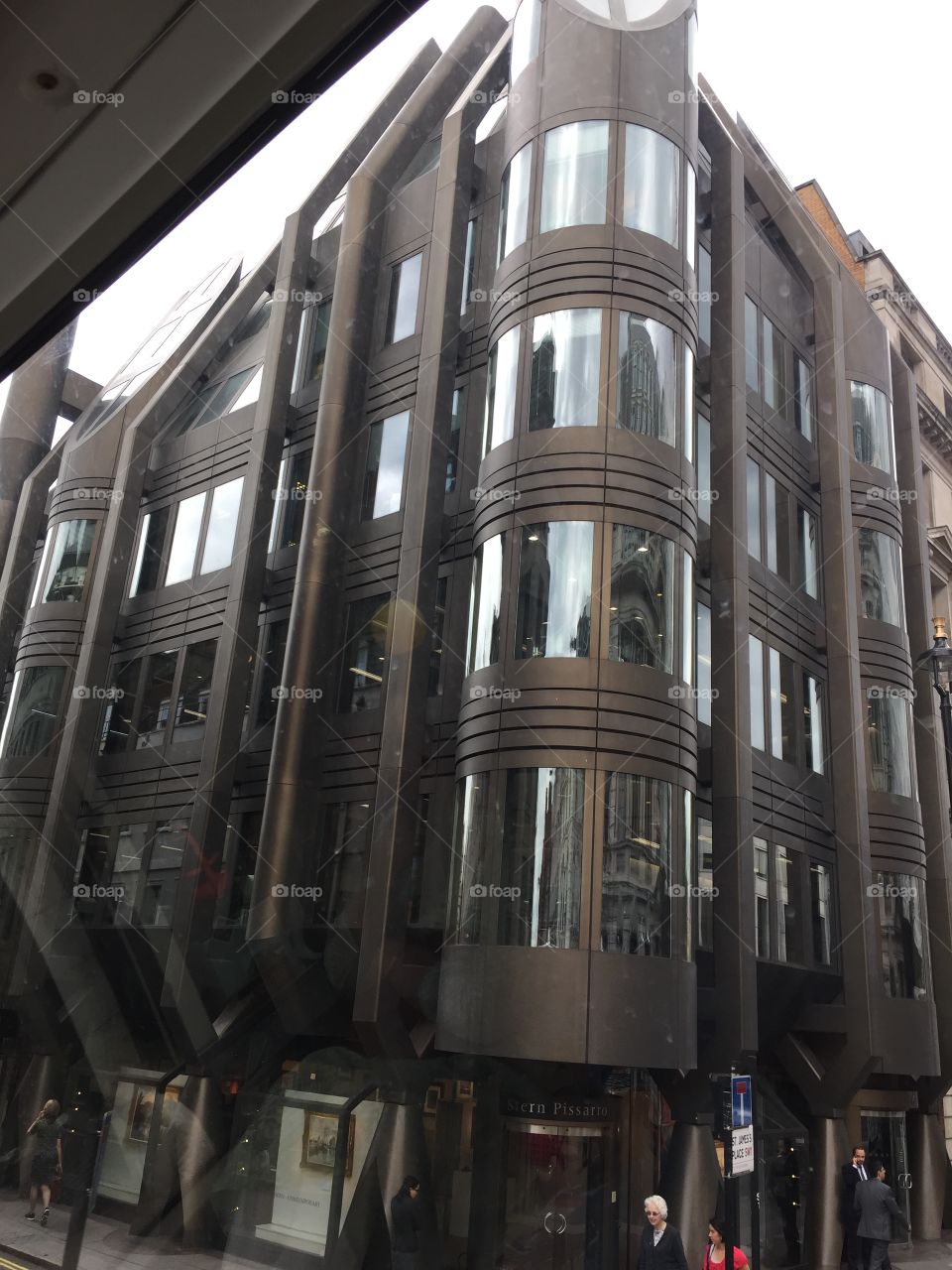 Iconic Target House Building in London, England