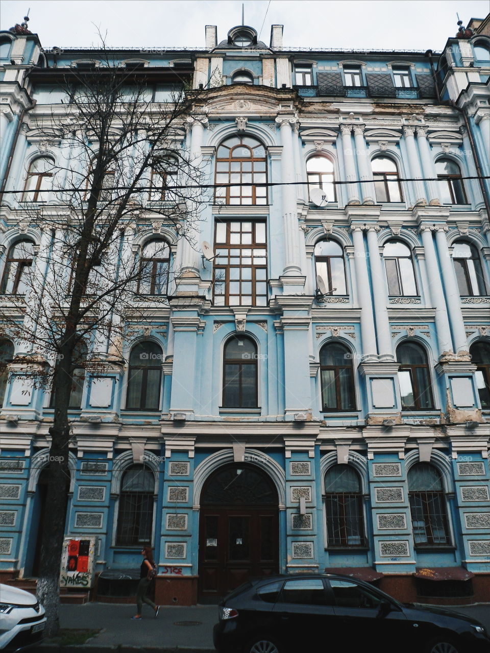 old architecture of Kiev