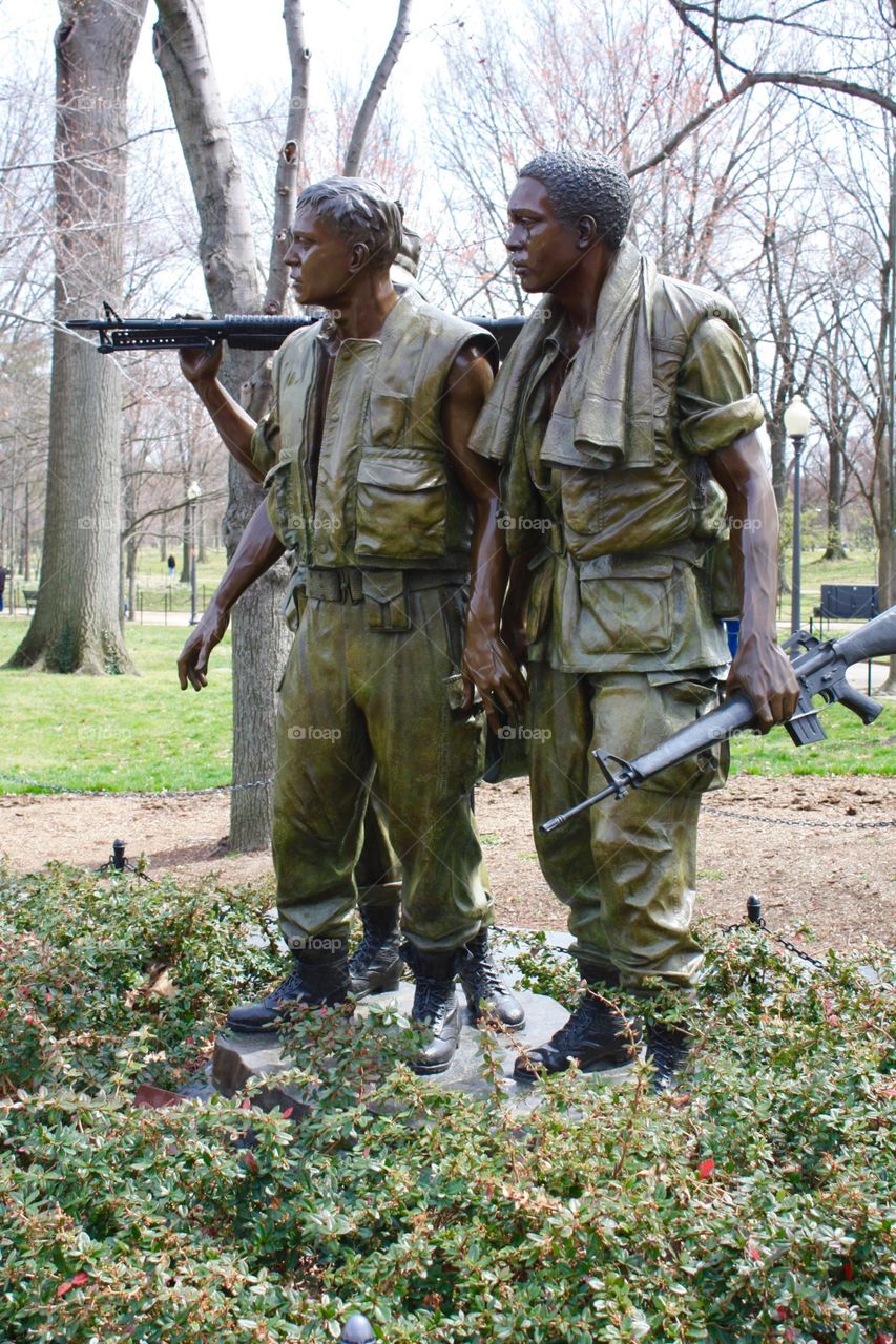 Vietnam memorial Washington DC