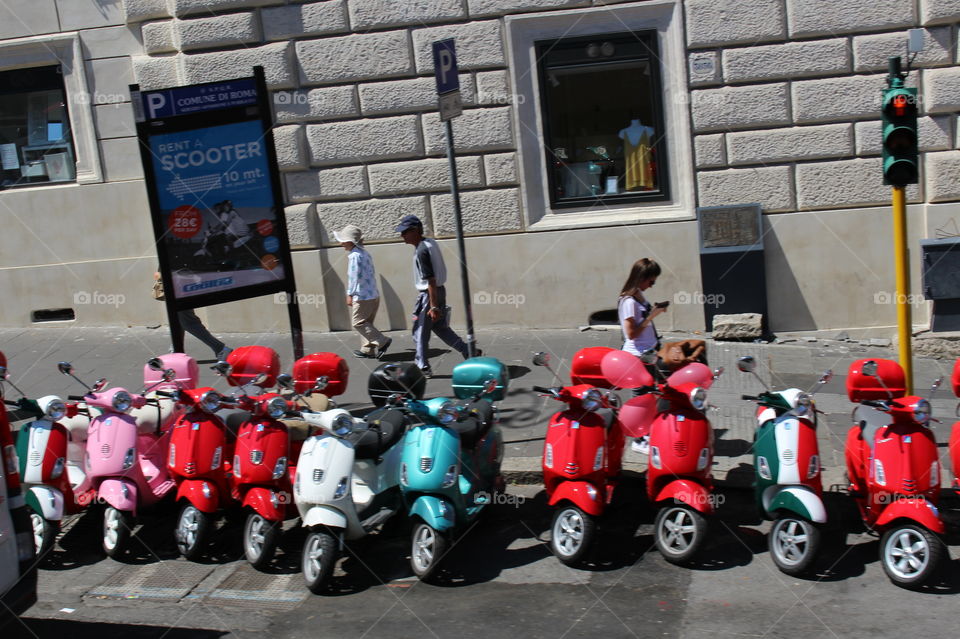 Vespas