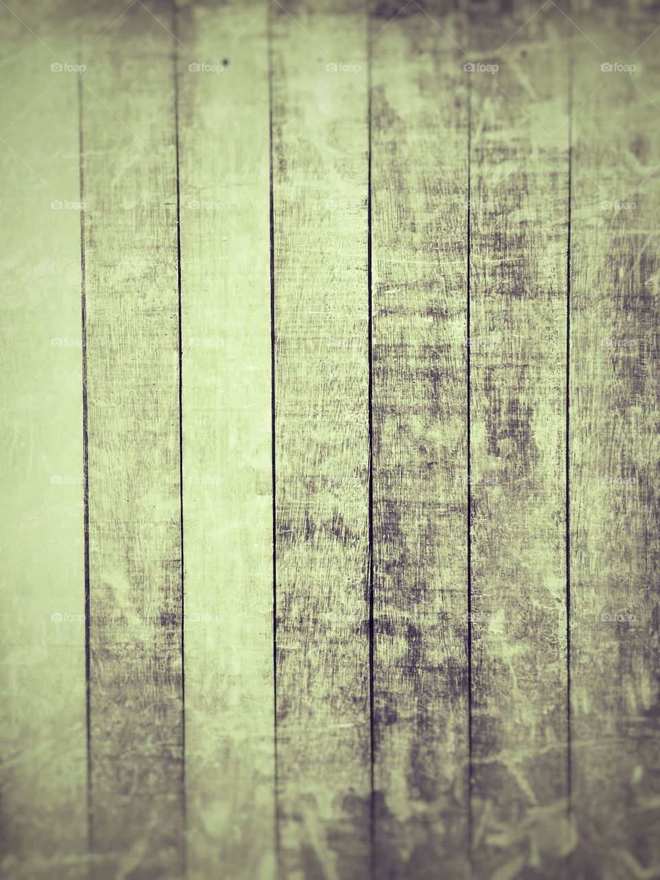 Wood board in black and white with grunge style blurred top and bottom 