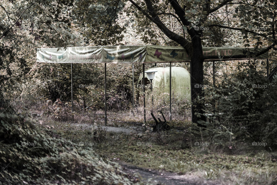 Greenland abandoned amusement park