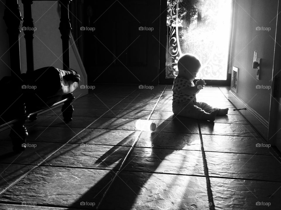 People, Monochrome, Indoors, One, Man