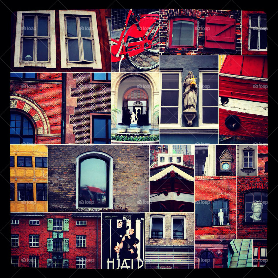 Copenhagen collage