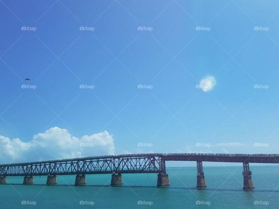 bridge in Florida Keys