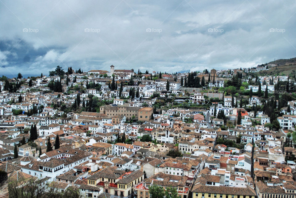 town houses village spain by serbachs