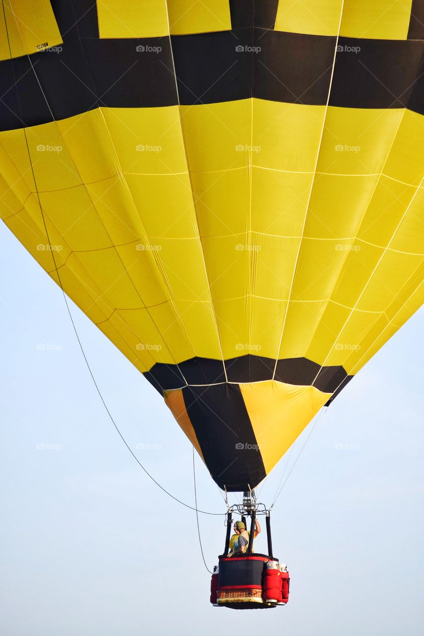 Yellow Balloon Rising