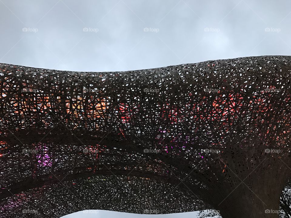 Monument at Domain Mall in Austin, Texas, USA
