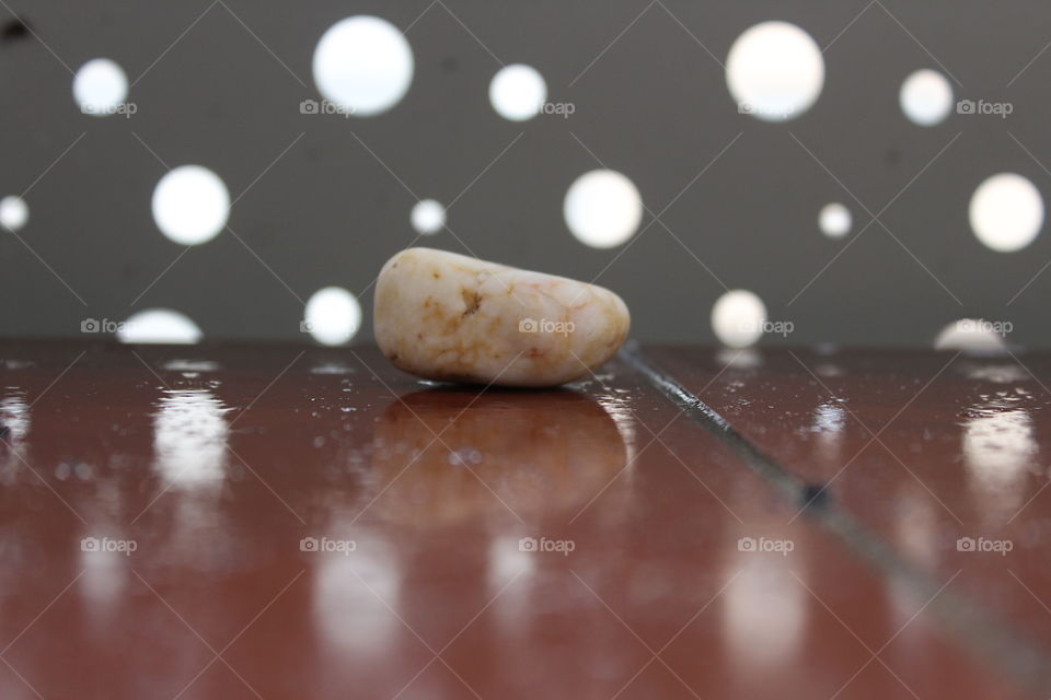 See the reflection of the rock caused by just the littlest drops of rain? Like this so many other spectacular and unique things can happen.