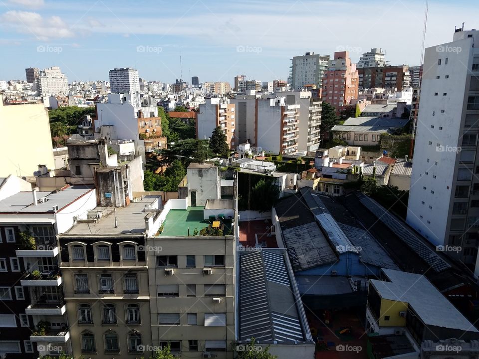 View of Buenos Aires Argentina