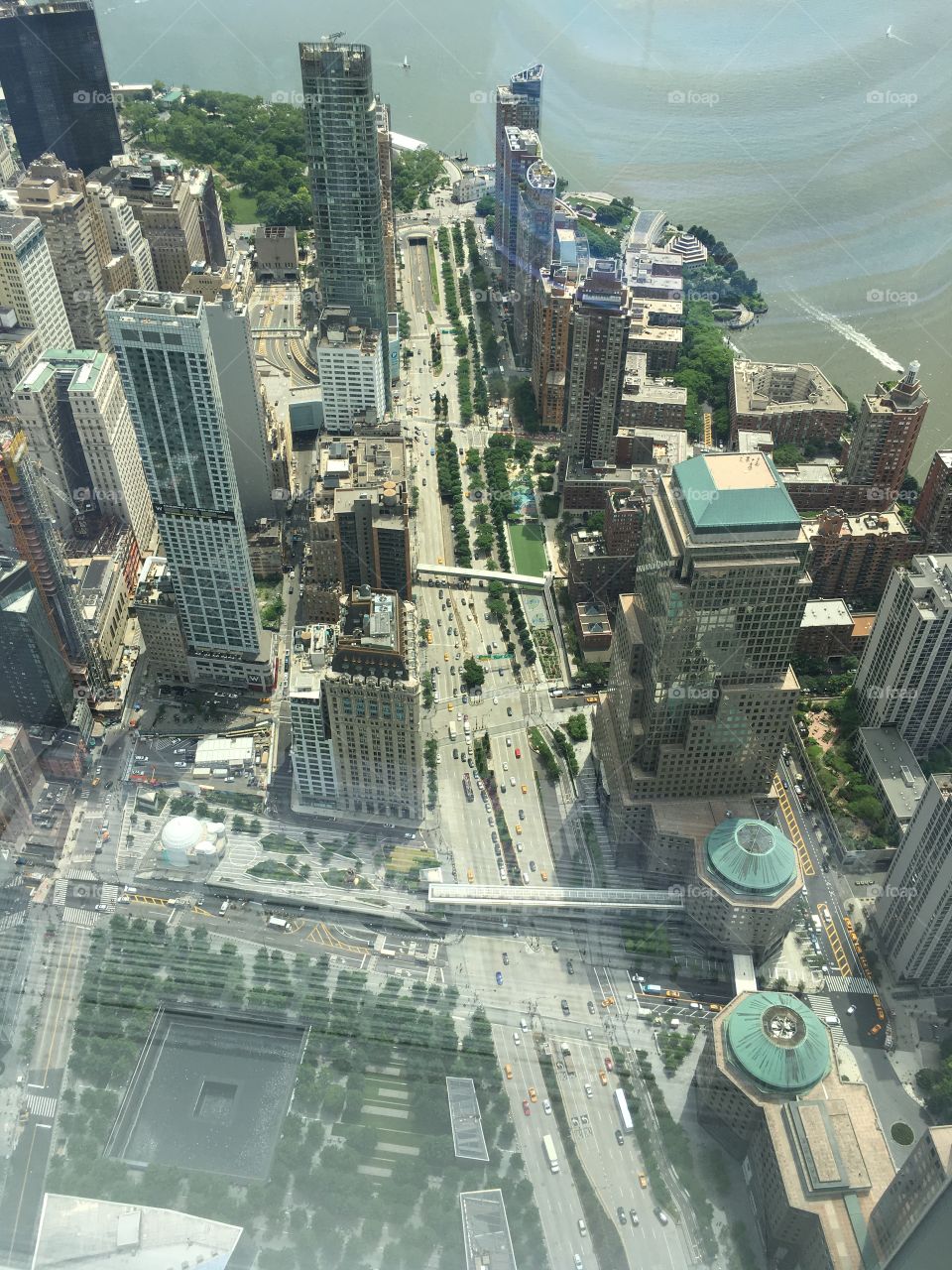 View from Freedom Tower in New York City