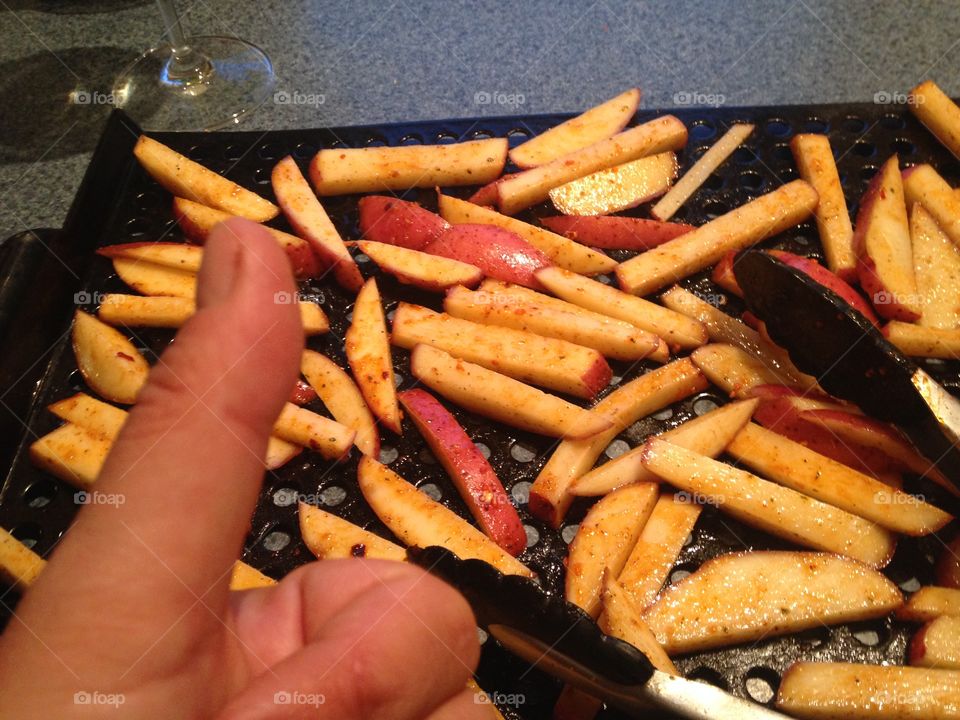 Homemade fries