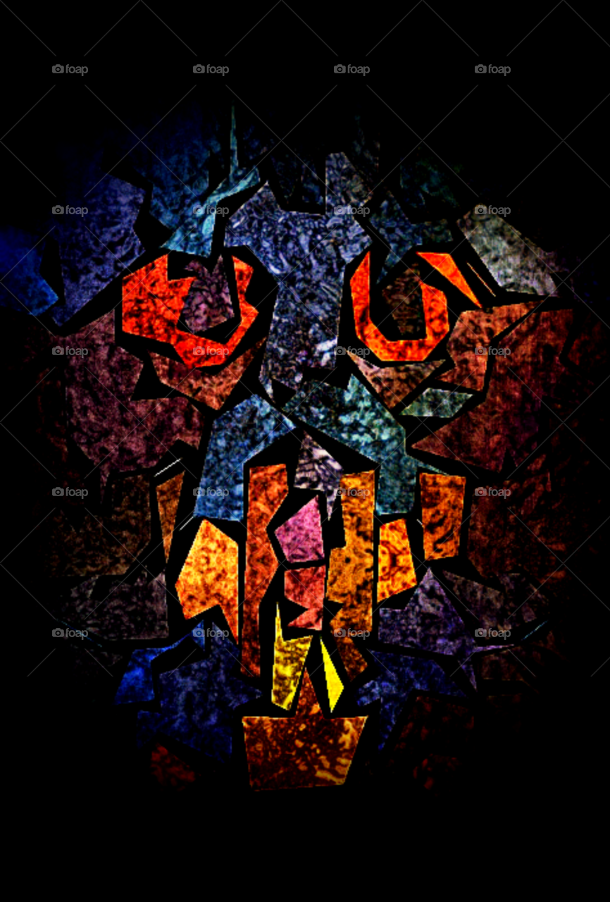 Talking Wall, Trippy Art.