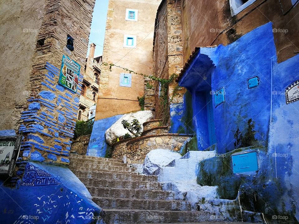 Morocco blue