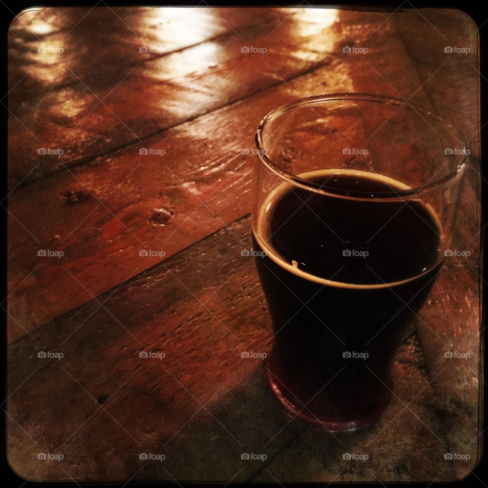 A dark ale.
