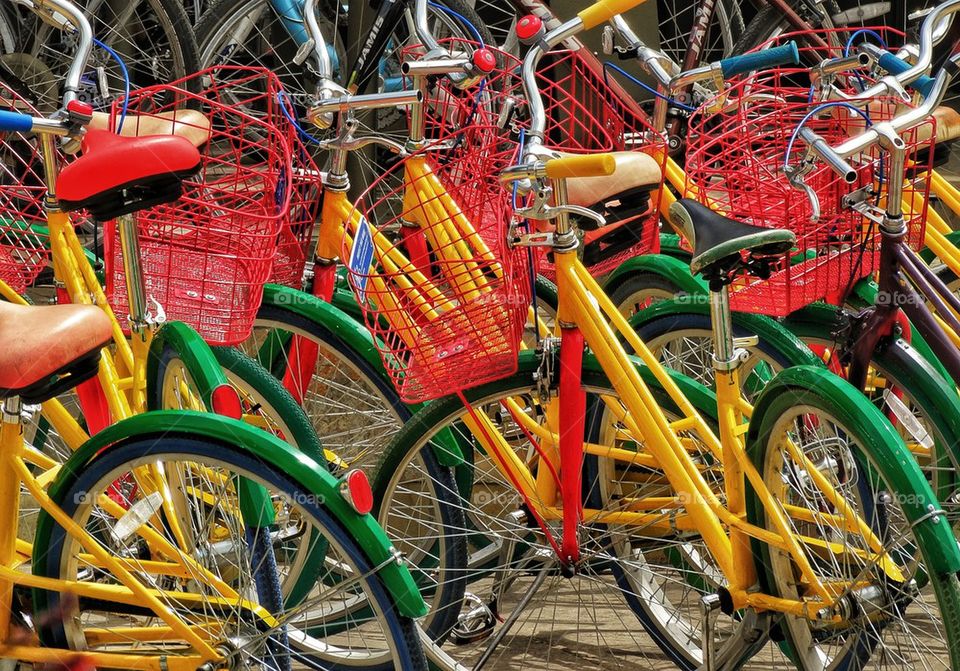 Colorful Bicycles
