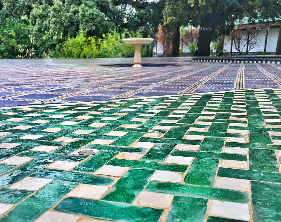 Green tile 