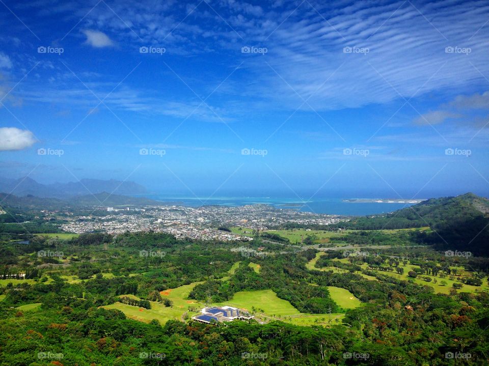 Gorgeous View from Nuuanu Pali Lookout