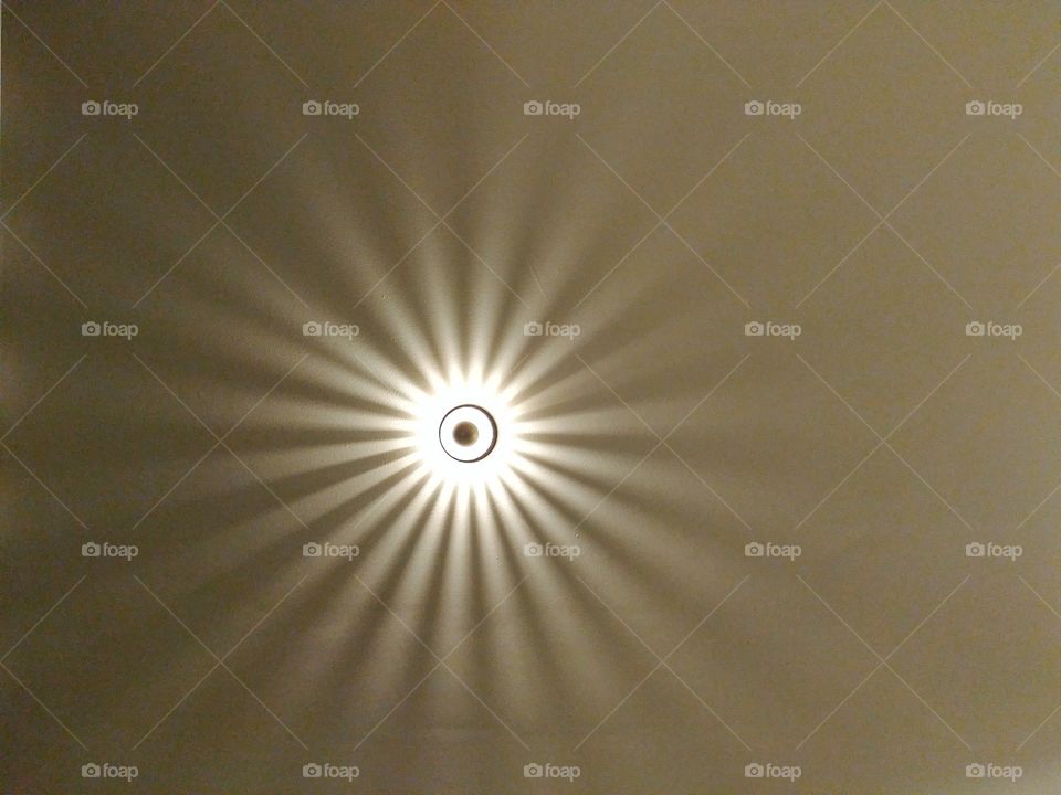 Light in sun pattern
