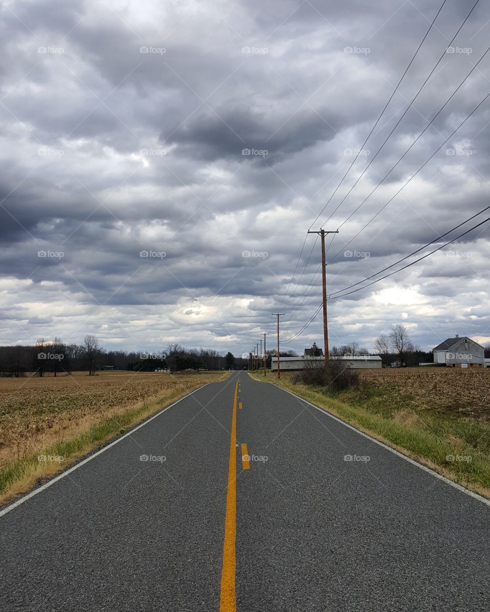 Cloudy Road