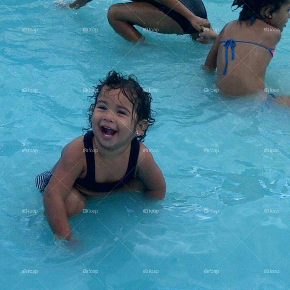 Lo mejor del mundo es ver a un niño Feliz.