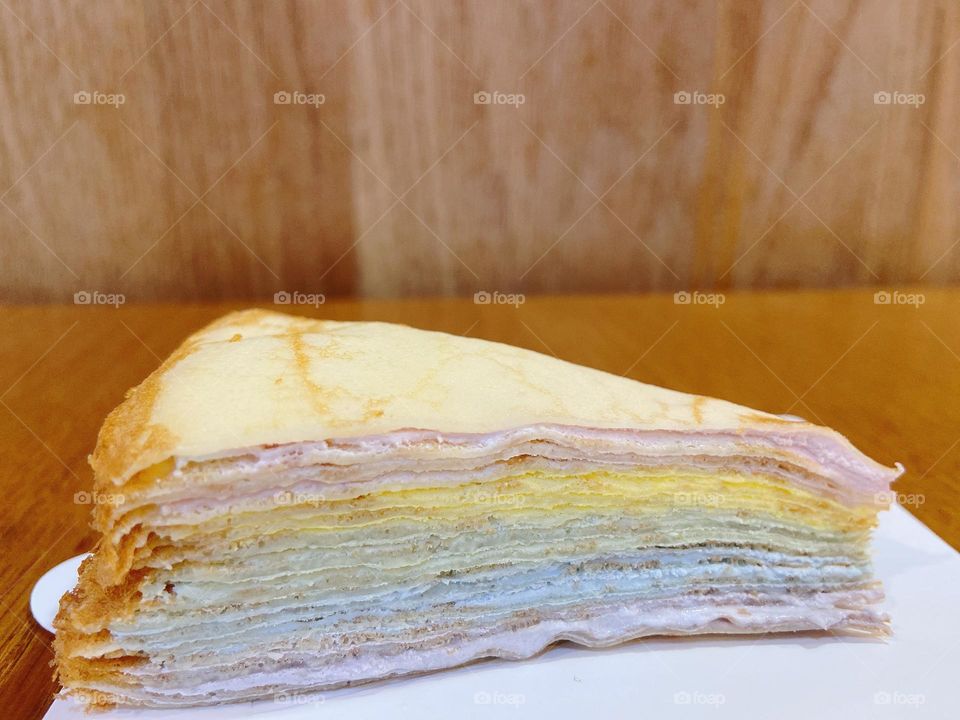 Layers of Delight: Colorful Rainbow Cake