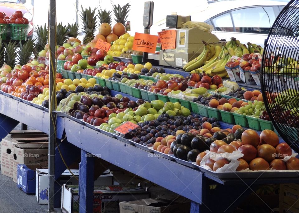 Atwater Market in Montreal ,high quality and seasonal produce , open year round ,experienced producers offer fresh and locally grown produce