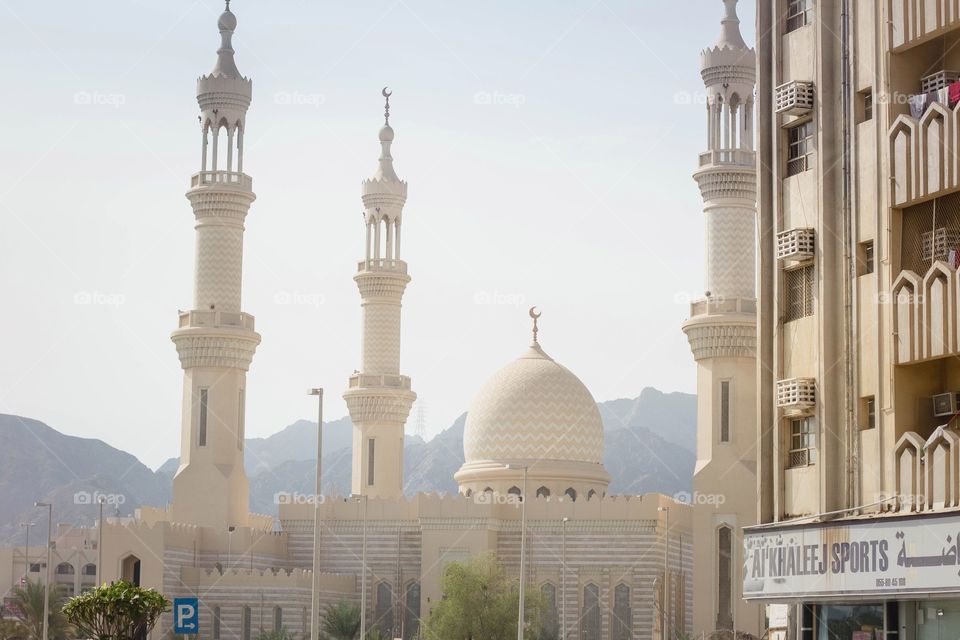 United Arab Emirates. Mosque