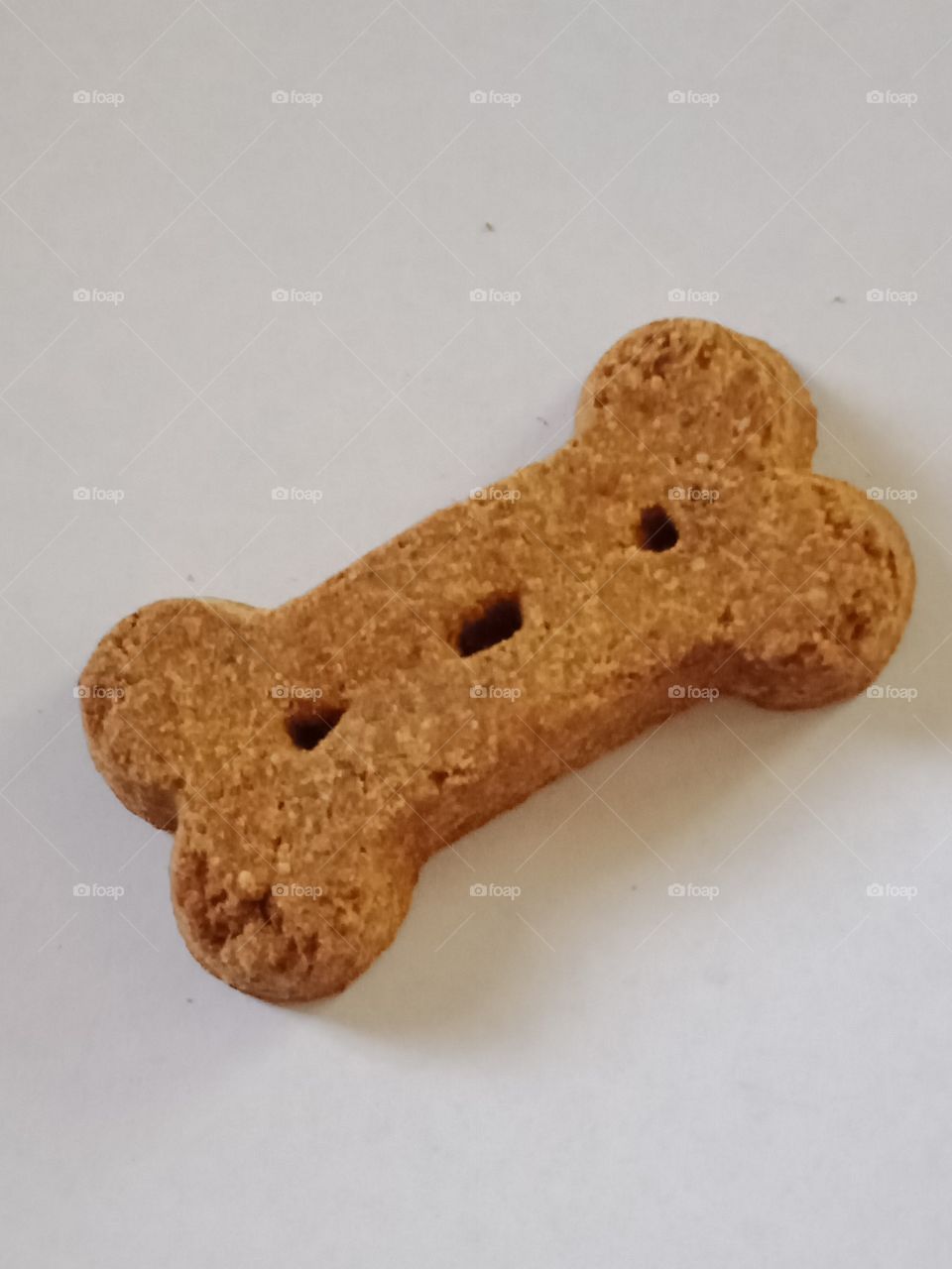 a dog bone treat