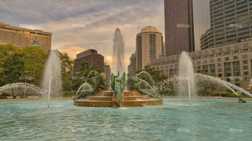 The Fountain. Taken in Philadelphia