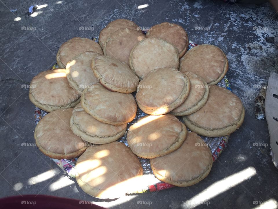 Making bread in upper Egypt