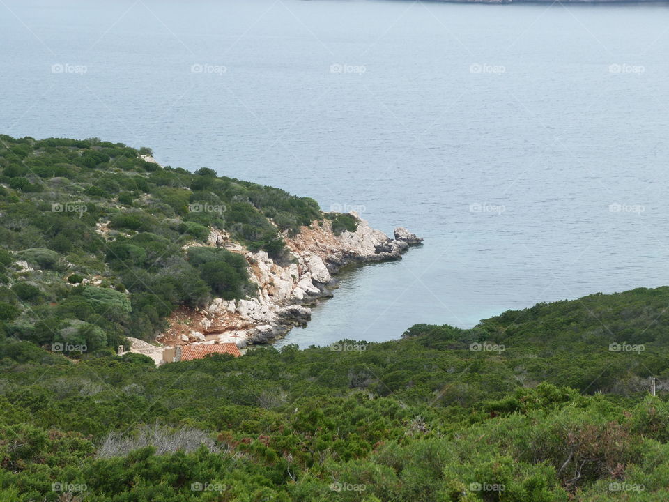 Alghero bay sardinia