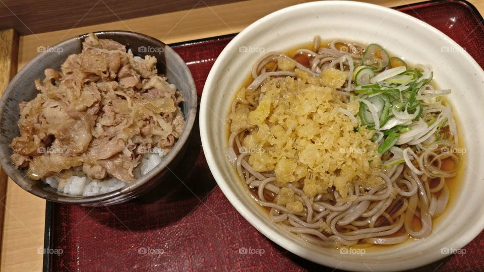 Soba & Rice