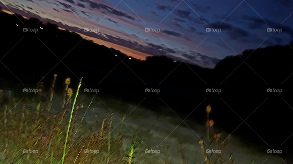 Landscape, Water, Sunset, Lake, Dawn