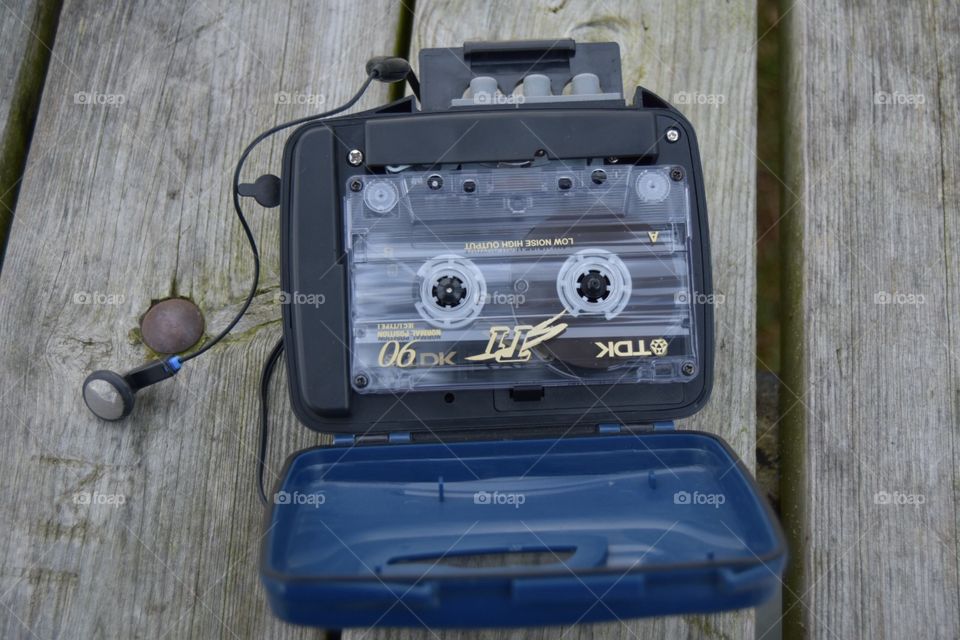 Old music player