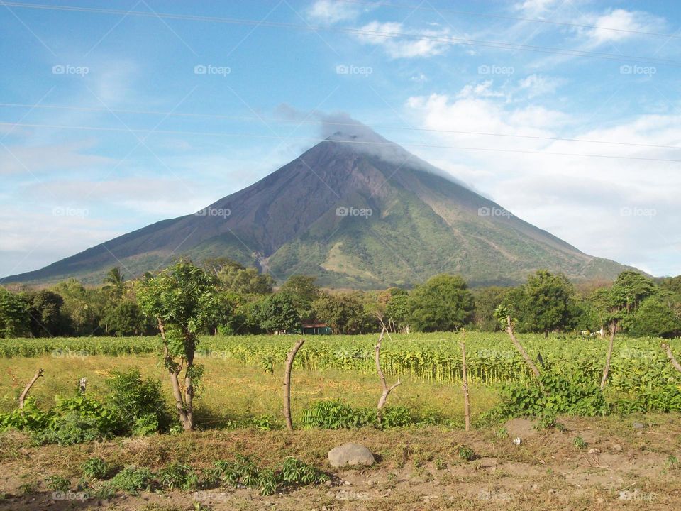 volcano in Nicaragua