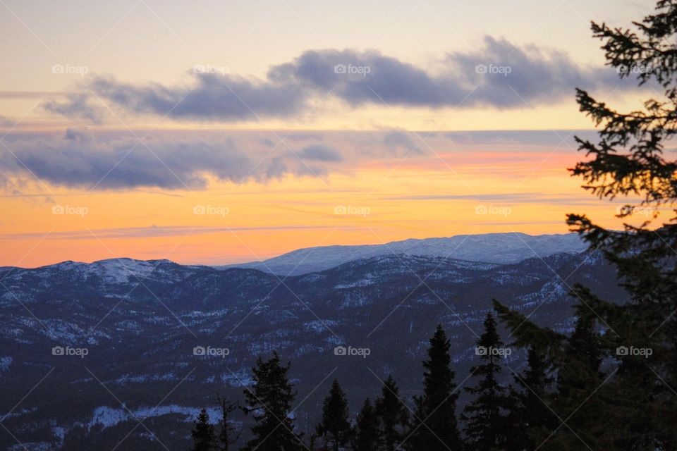My view from Tempelseter, Norway