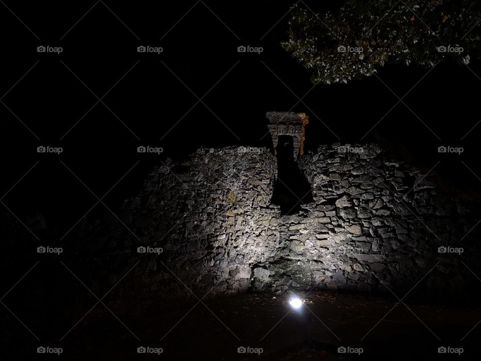 Castle Guard, Night, Castelo de Vide, Portugal
