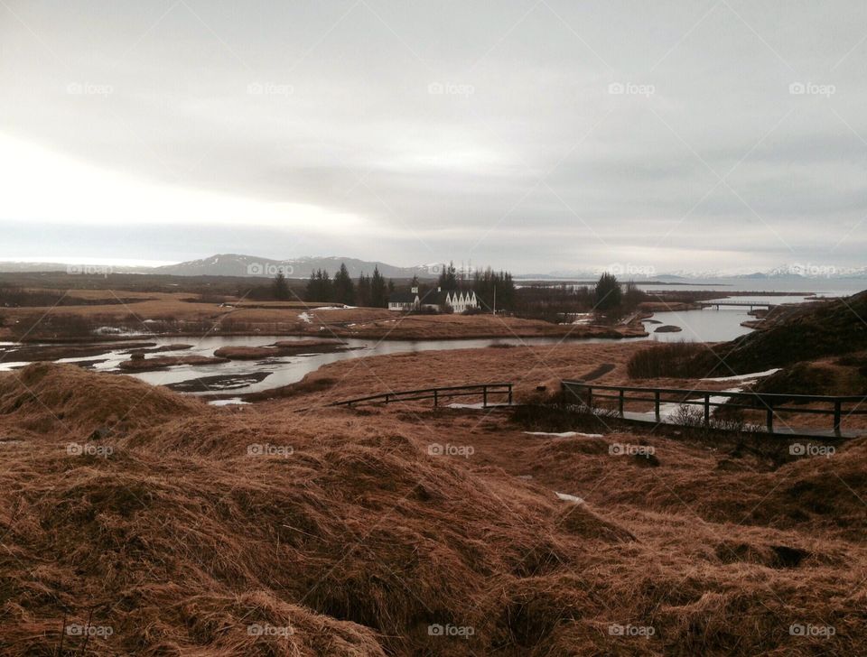 Countryside in Iceland