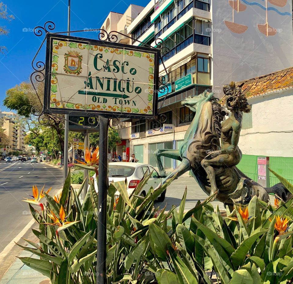 Marbella Old Town, Spain. Taken with iPhoneXR