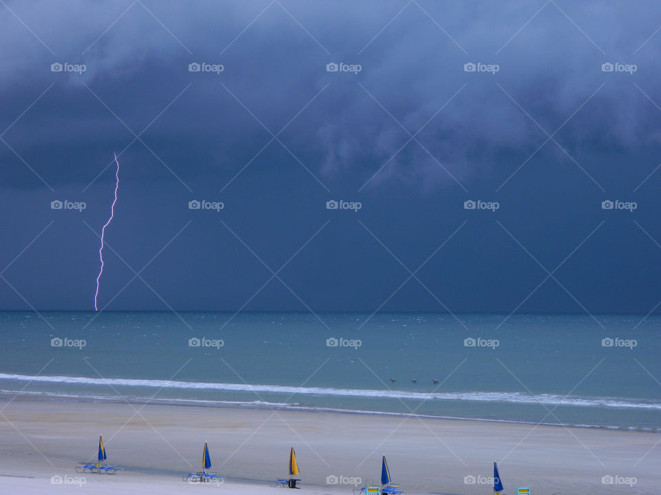 Ormond during a storm