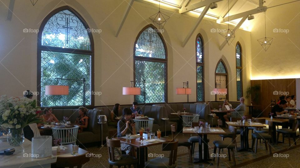 The White Rabbit, Singapore ... used to be a chapel